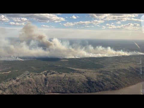 Waldbrände in Kanada: Tausende Menschen verlassen ihre Häuser