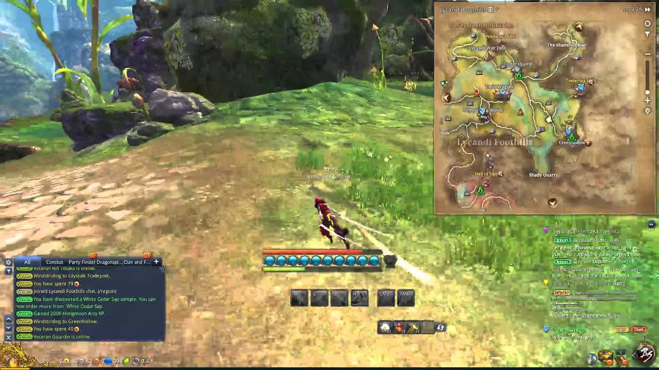 [BLADE & SOUL] The Tree Fellers - White Cedar Log (Lycandi Foothills)