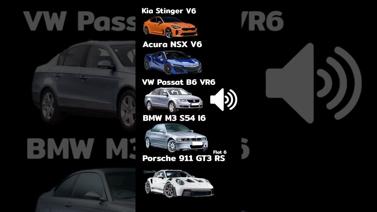 Best 6 Cylinder Sounding Engine Automobile Flat6 Porsche V6