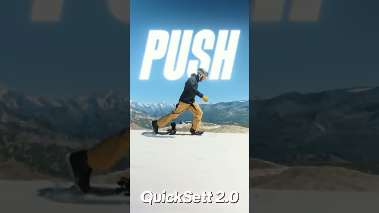 New QuickSett 2.0 + Step On ‪@BurtonSnowboards‬ = Best combo 2026