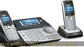 VTech DS6151-2 2 Handset 2-Line Cordless Phone System for Home or Small Business with Digital Answe