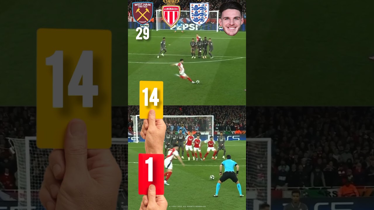 Declan Rice Team Cards, westham, Arsenal, Angleterre  