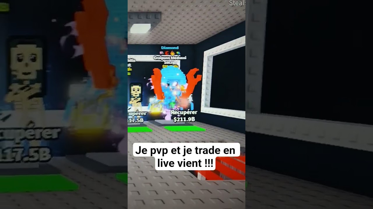 je trade et je pvp en live