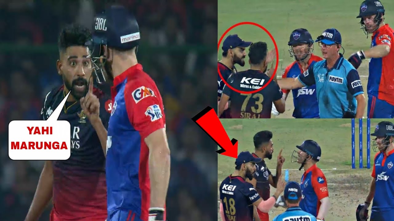 RCB players again indulge in fight with David Warner and Philip Salt ...