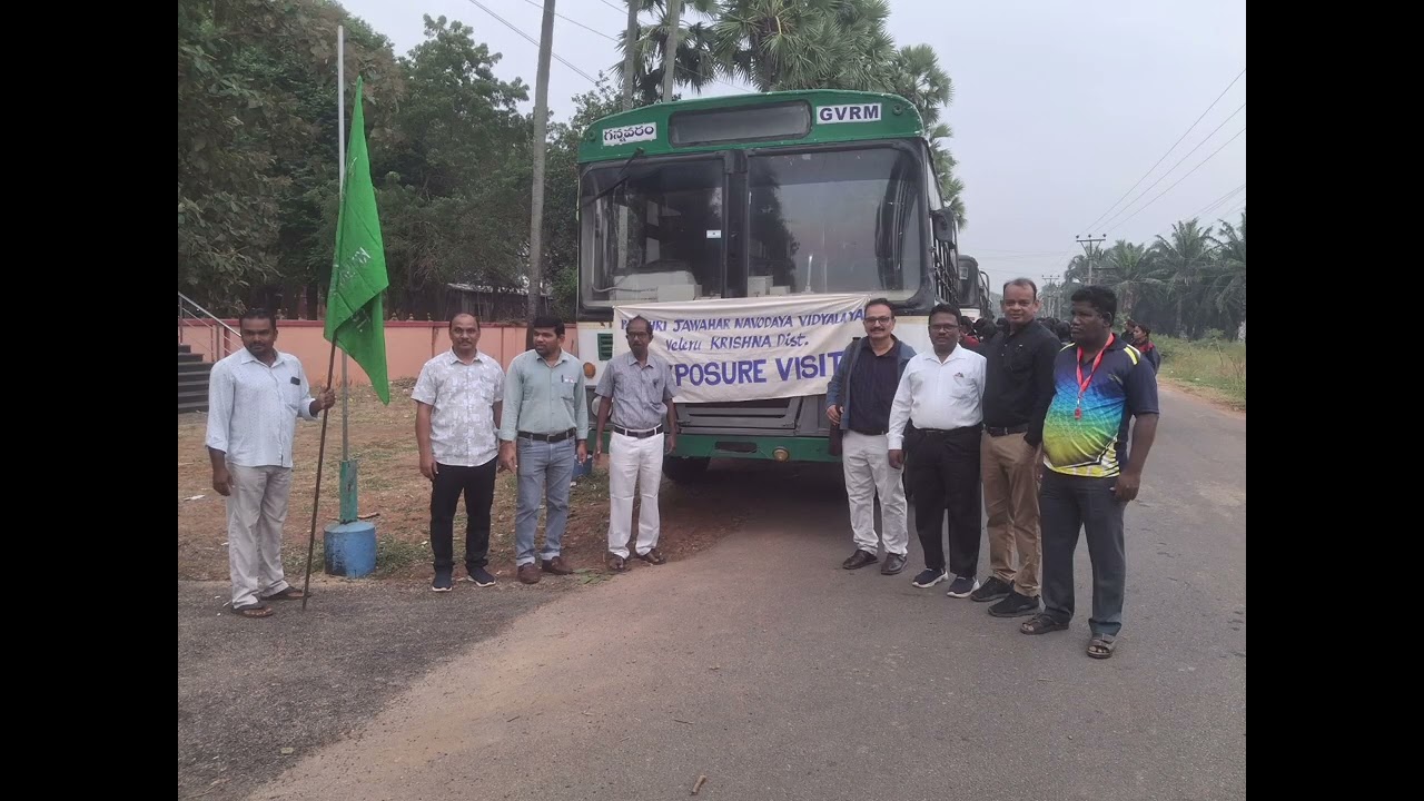 Exposure Visit JNV Krishna 