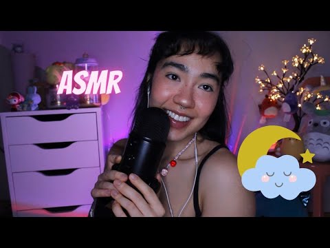 ASMR para RELAXAR e DORMIR bem RÁPIDO (com MOUTH SOUNDS e GATILHO NOVO? 👀)