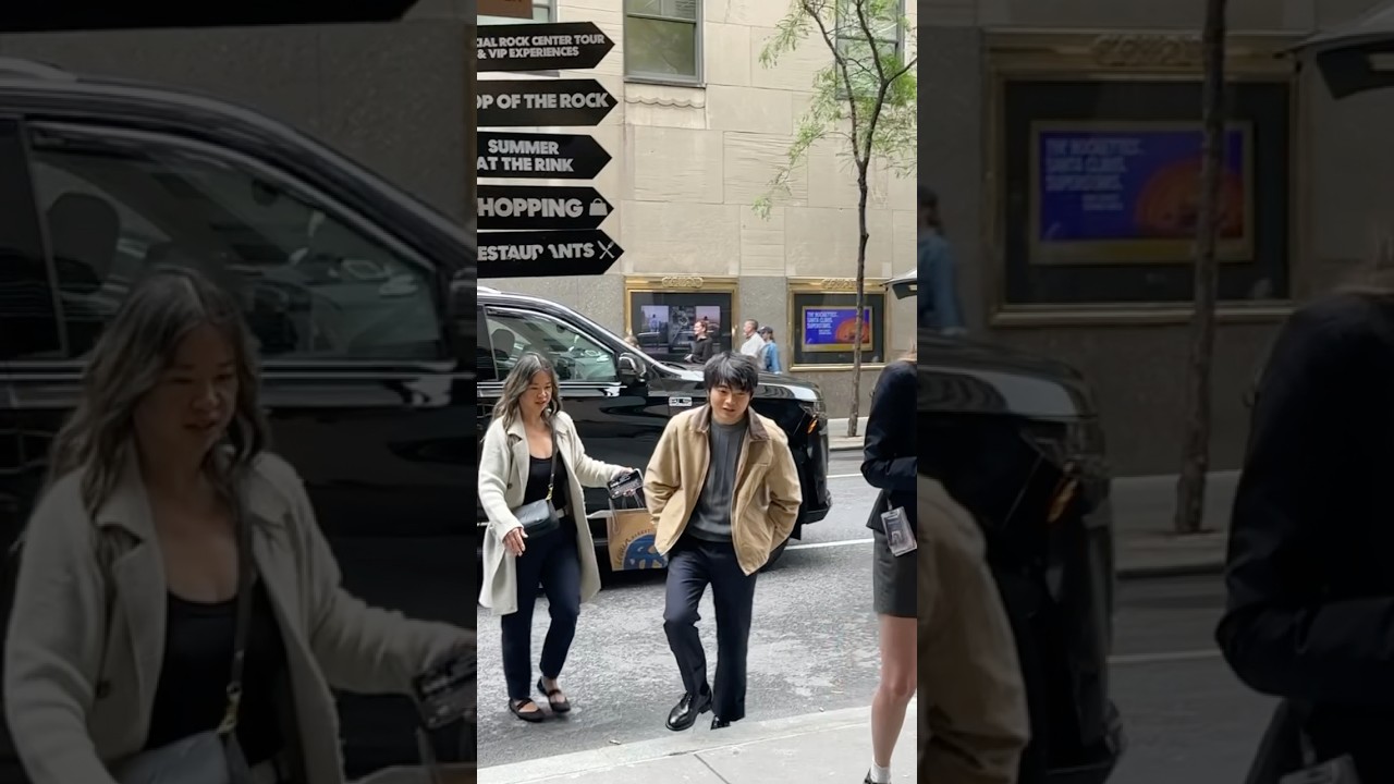 Ben Wang keeps his head down while enjoying Karate Kid success! 