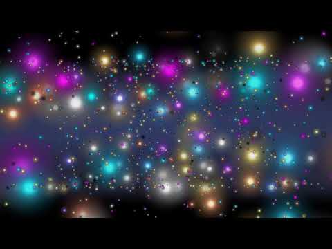 4K 60fps ALL COLORS - Moving Background ANIMATED WALLPAPER - Bokeh Particles 2160p #AAVFX