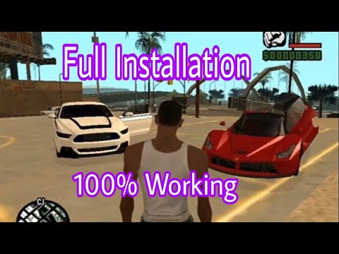 How to install super car mod in GTA San Andreas pc full installation 🌠🌠 ...