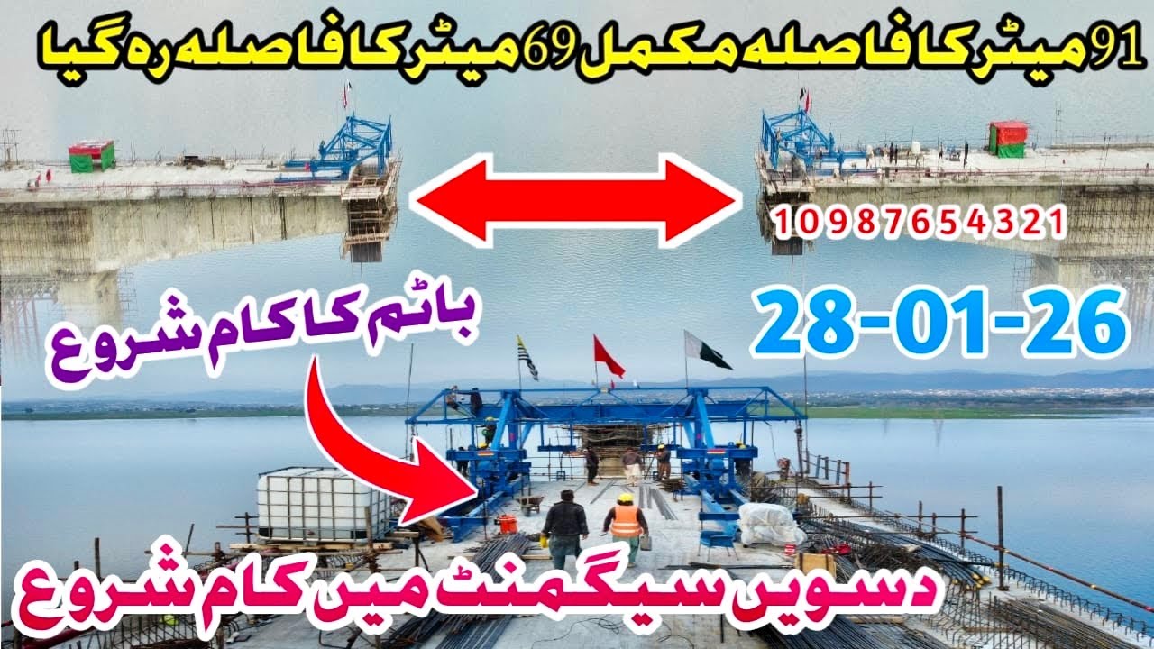 Rathoa Haryam Bridge Big Construction Update|Mirpur Kashmir Project|New Update Haryam Bridge Mirpur🤯