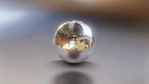 Disco Sphere 3D (Blender)