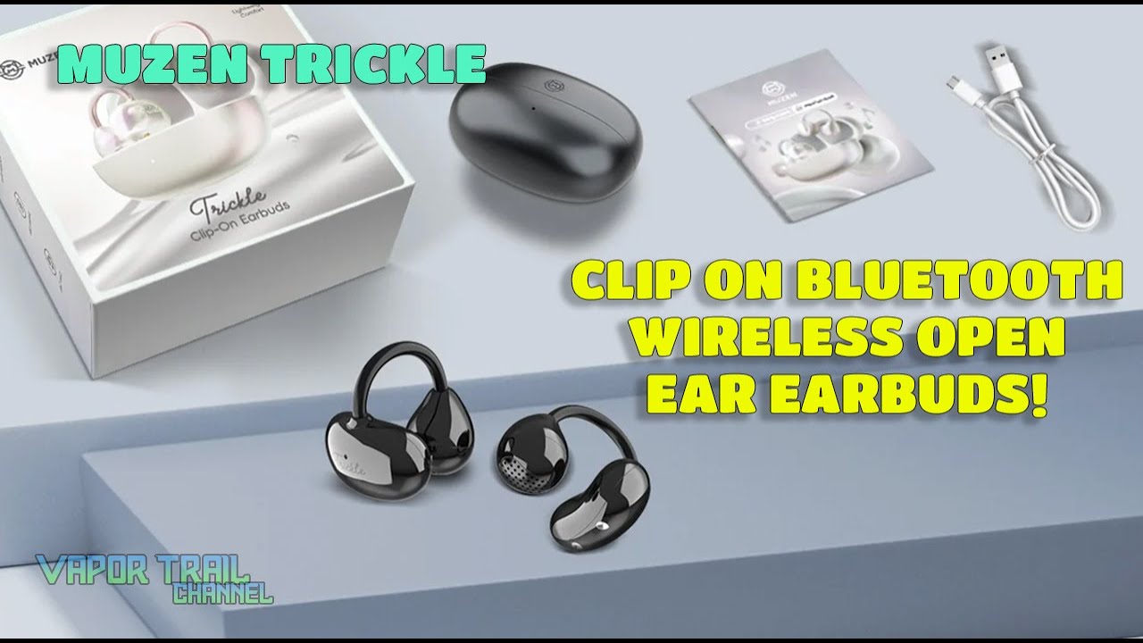 Muzen Trickle Open Ear Wireless Earbuds - How Are They? - YouTube