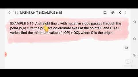 11 th MATHS UNIT 6 EXAMPLE 6.15
