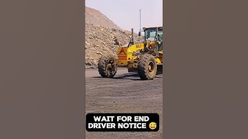 Grader Opreter Na Ya Kiya Kya 😅😅 #youtube#youtubeshorts#driver #shorts