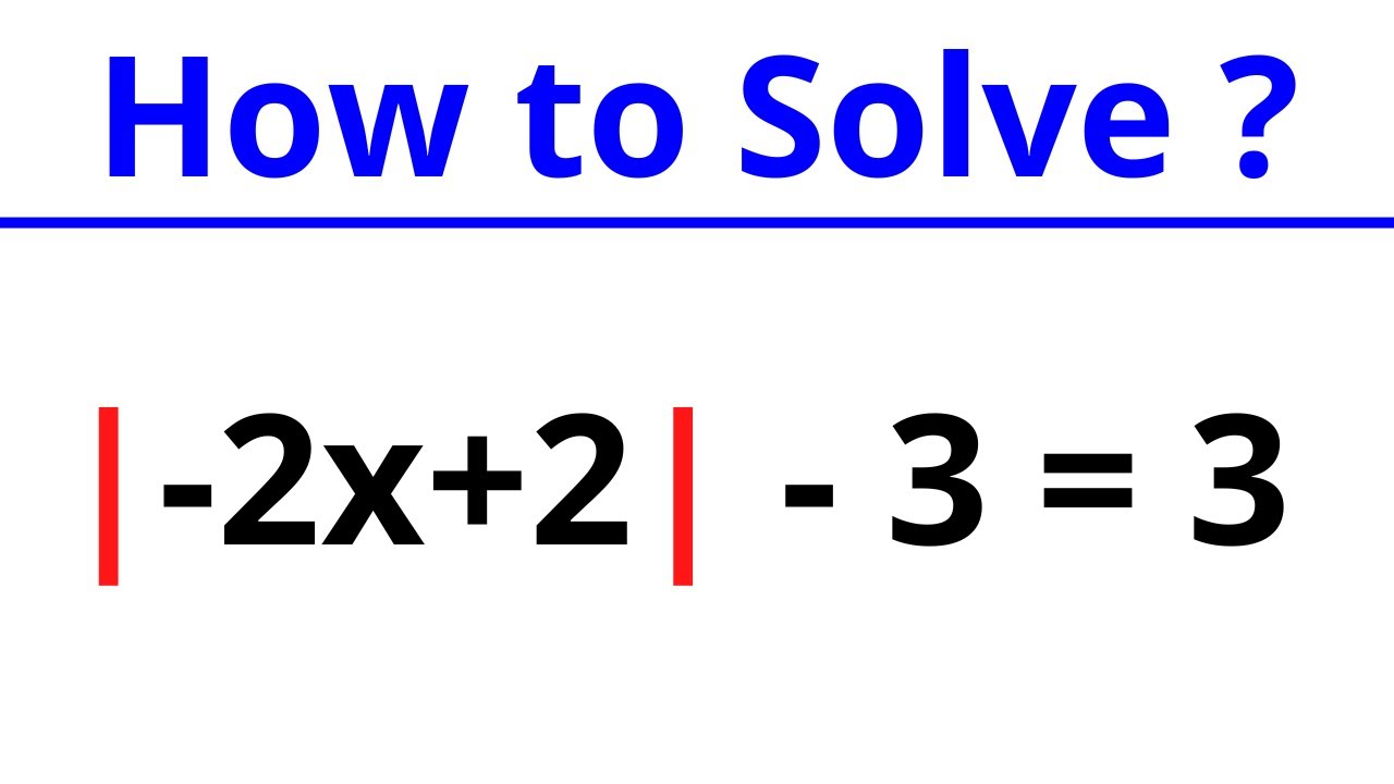 An Algebra Problem 2x 2 3 3 X YouTube An Algebra Problem 2x 2 3 3 X YouTube