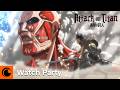 Attack on Titan Season 1 Watch Party | Watch Full Episodes LIVE
