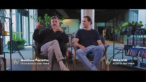 Alan Wake 2 Behind The Scenes with Matthew Porretta & Ikka Villi