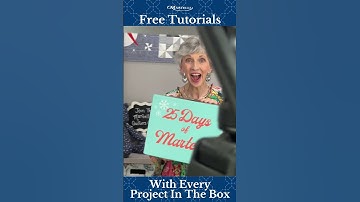 This crafting box comes with FREE tutorials
