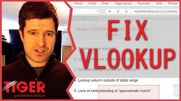 Fix Your VLOOKUP Formula