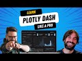 Introduction to plotly dash with adam from charmingdata python data web app visualisation easy