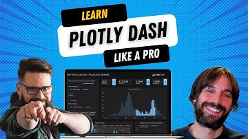 Introduction to Plotly Dash with Adam from @CharmingData python data web app visualisation easy