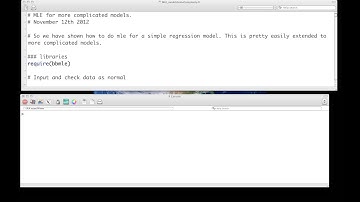 Fitting simple models using Maximum likelihood using R