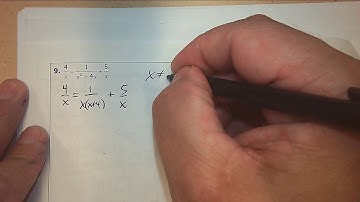 HW solutions to solving rational equations