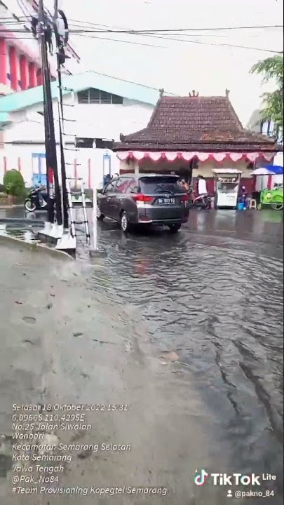 Semarang kaline banjirJa sumelang ra dipikir