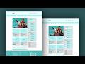 Blog Website Figma Design | Modern Responsive Blog UI | HTML CSS Project #DM007