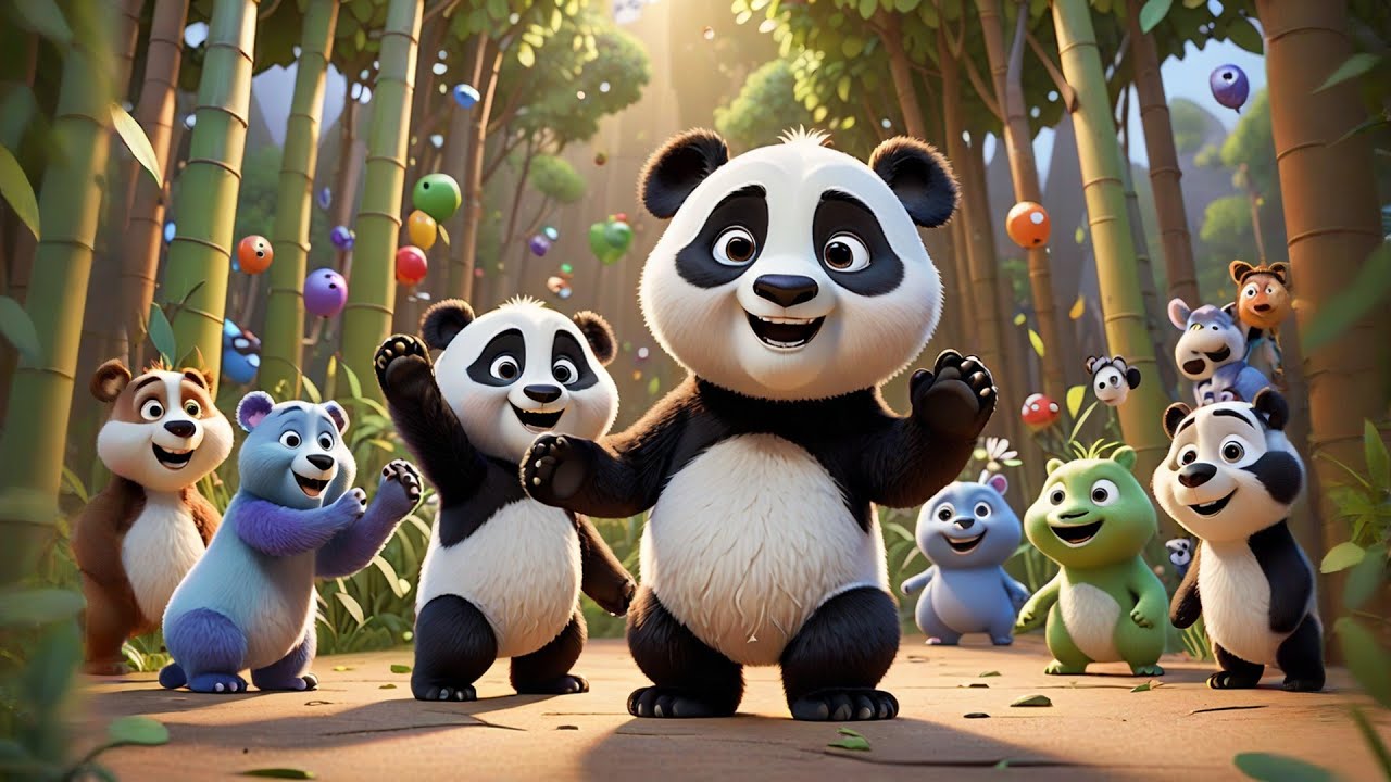 Clap Clap Song with Panda | Fun Kids Nursery Rhyme | Playful Panda Adventure