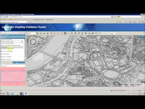 GeoMedia WebMap: How To Configure Workpaces in the Publisher Portal