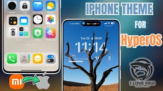 New Iphone Theme Support Hyperos With Animated Icons Pack I Love Miui