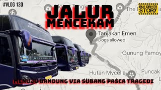 # VLOG 130 | Trip Tulungagung-Bandung (Part 1) | JALUR SUBANG-LEMBANG PASCA TRAGEDI ‼️