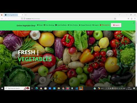 Online Vegetable Store Project using ReactJS, NodeJS and MongoDB | Mern Stack E-commerce Project