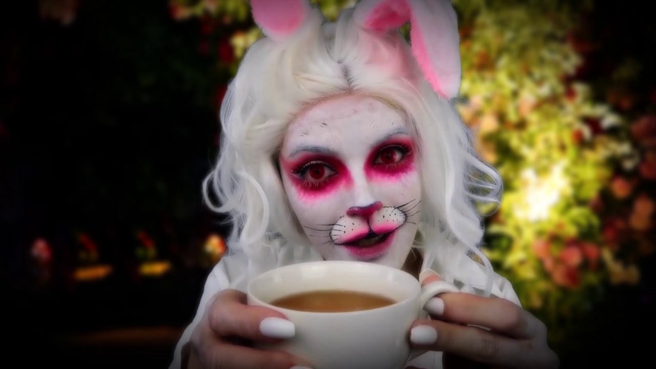 ASMR | The Mad Hatter's Tea Party - The White Rabbit (Collaboration ...
