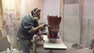 refinishing a cushman magazie table