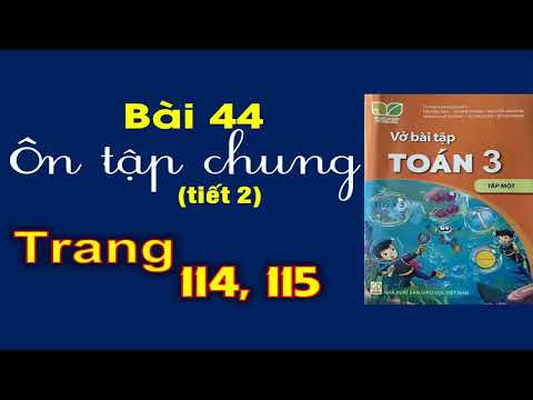 Video Vở Toán 3 sách Kết nối Tri Thức Với Cuộc Sống | Bài 44... - youtube