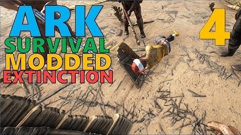 [4] TAMING NPCS!!! (ARK Survival Modded Extinction)