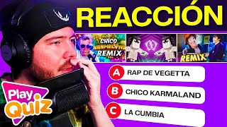 Pusieron MIS CANCIONES en PLAYQUIZ y hay que ADIVINAR LA LETRA! | Christian Relikia