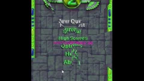 Luxor 2 J2ME music: Main menu is Broken