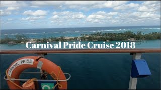 Carnival Pride Cruise 2018