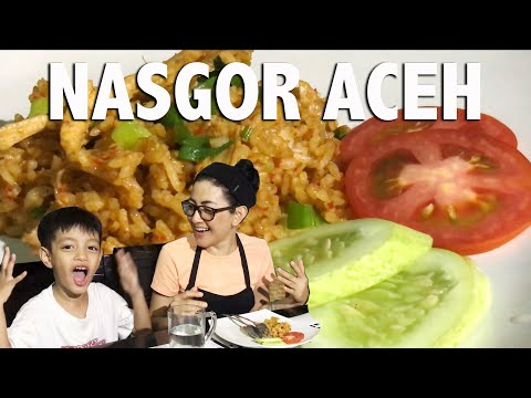 Menu RESEP NASI GORENG ACEH | NASGOR ACEH ANTI GAGAL Yang Bernutrisi Baik