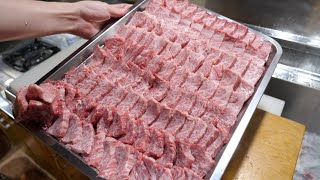 朝ごはんつくってみた『トモサンカクの焼肉』