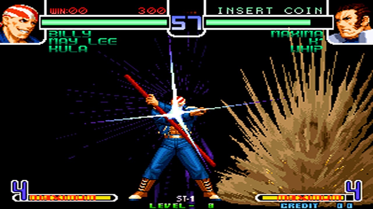 Combos en el MODO ARCADE - KOF 2002 Magic Plus 2 - YouTube