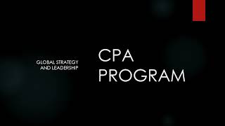 Global Strategy & Leadership | CPA Australia
