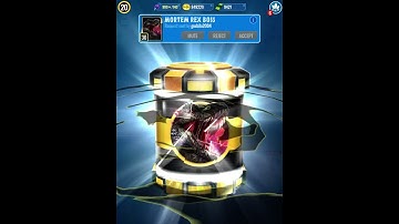 Jurassic World alive my mortem rex level up 😱😱