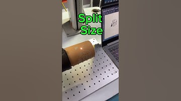 Khắc Laser vật hình trụ tối ưu trên máy laser galvo 2D phổ thông