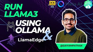 Run Llama 3 locally using Ollama and LlamaEdge