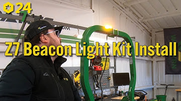 How to Install Beacon Light on John Deere Z7 Zero Turn Mower