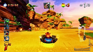 Epic Race in Crash Team Racing Nitro-Fueled! | Crazy Overtakes & Ultimate Comeback! screenshot 3
